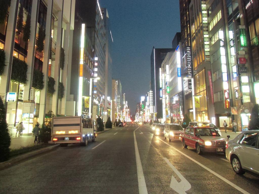 Hotel Monterey Ginza Tokio Buitenkant foto