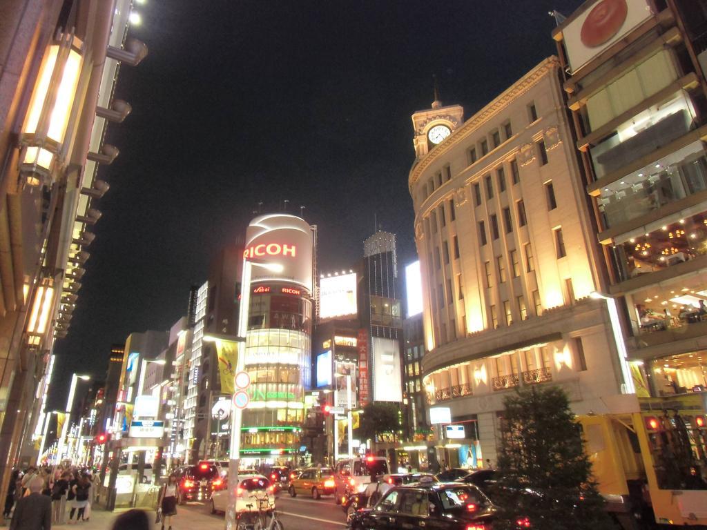 Hotel Monterey Ginza Tokio Buitenkant foto